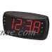 Supersonic AM/FM Alarm Clock Radio with Jumbo Digital Display   555349186